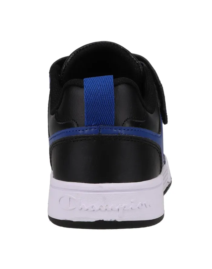 Big Kids039 Arena Power Lo Cb BlueBlack Surf The Webblack Kids Champion Court