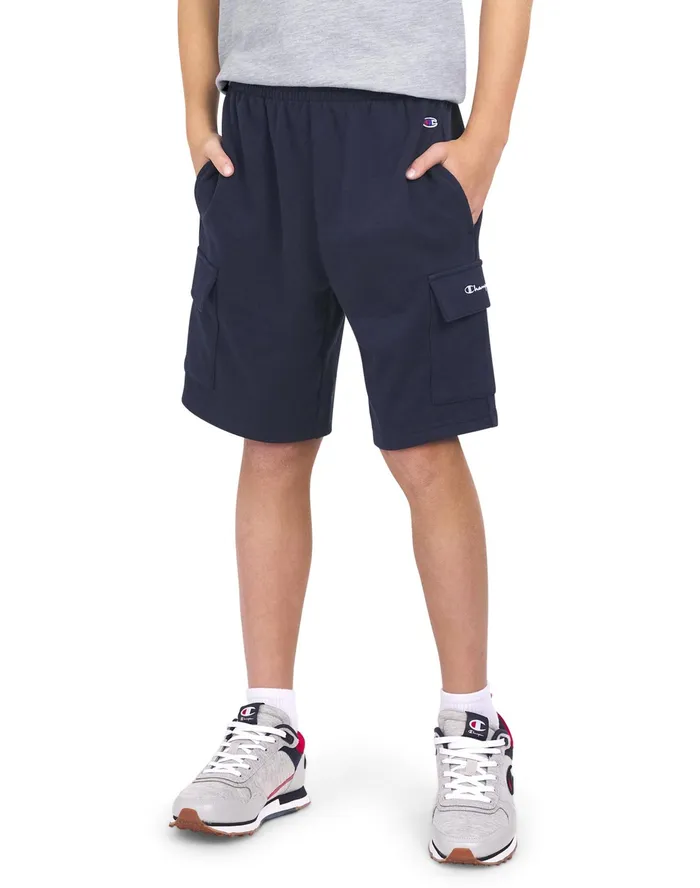 Big Kids039 Cargo Shorts Dark Navy Kids Champion Shorts