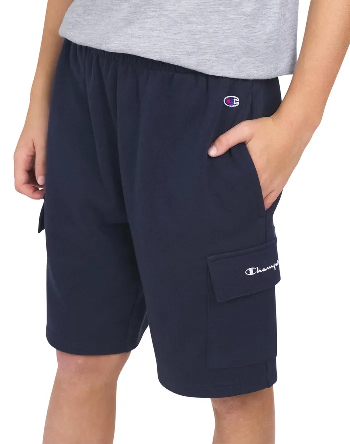 Big Kids039 Cargo Shorts Dark Navy Kids Champion Shorts