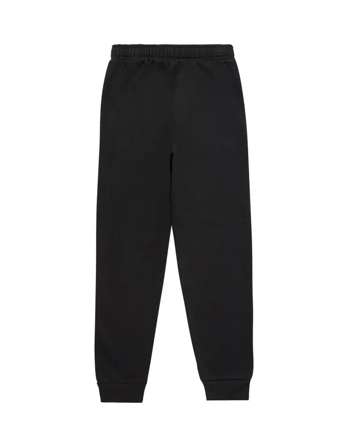 Big Kids039 Fleece And Mesh Joggers Script Over C Logo 25034 Black Kids Champion Pants