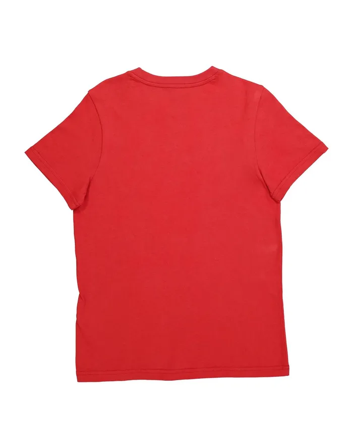 Big Kids039 ShortSleeve TShirt Script Logo Eclipse Red Kids Champion TShirts
