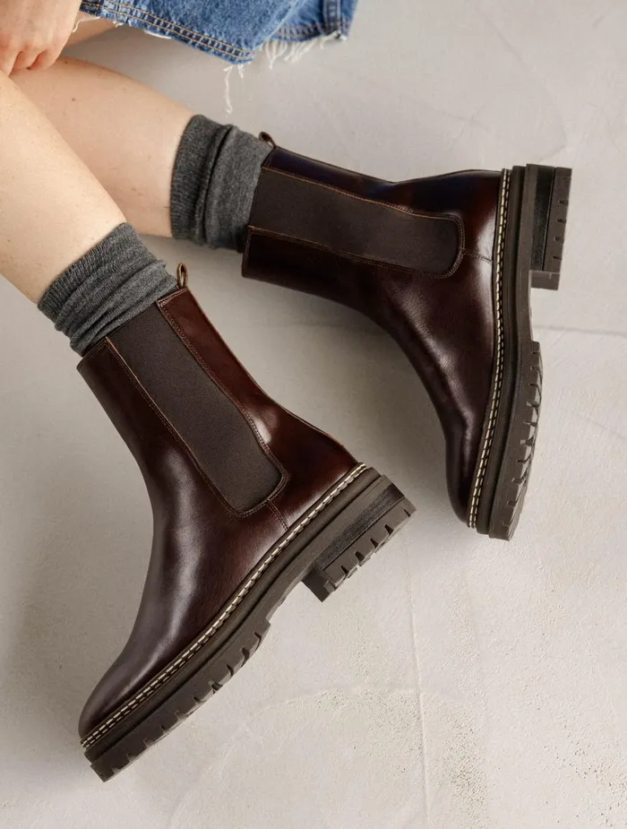 Bobbies Ankle Boots Clover Irish Coffee 8211 Women