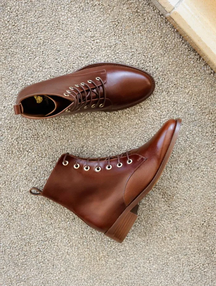 Bobbies Ankle Boots Doria Chestnut 8211 Women