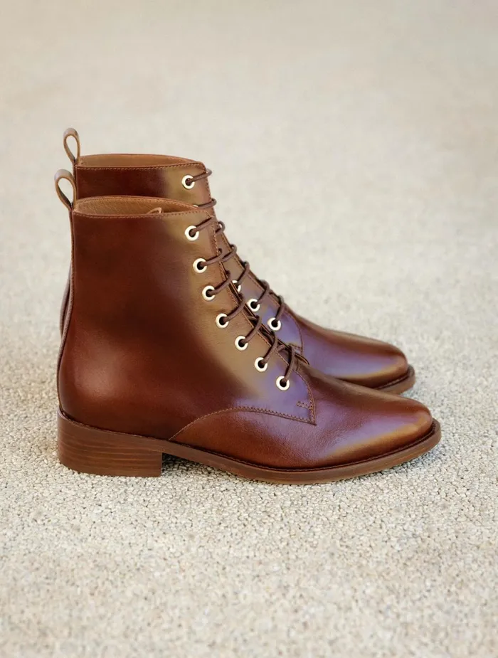 Bobbies Ankle Boots Doria Chestnut 8211 Women