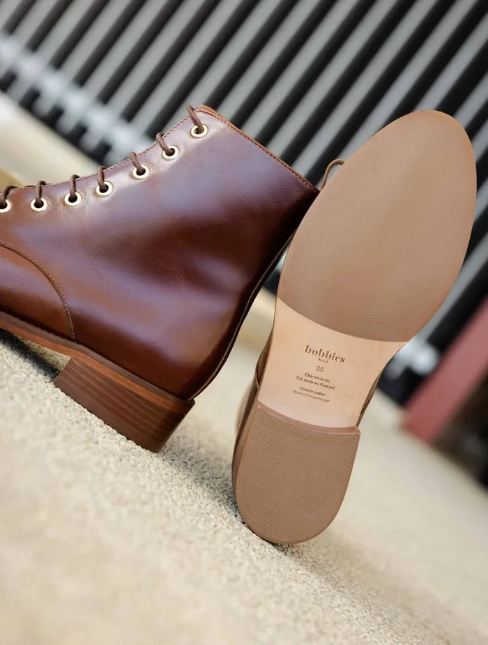 Bobbies Ankle Boots Doria Chestnut 8211 Women