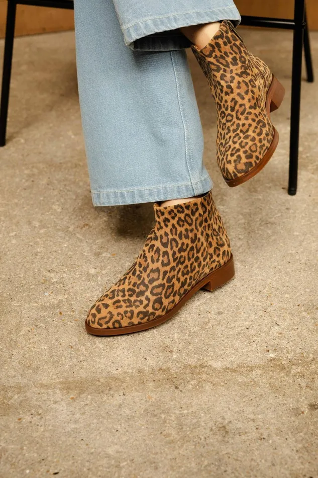 Bobbies Ankle Boots Hada Wild Leo 8211 Women