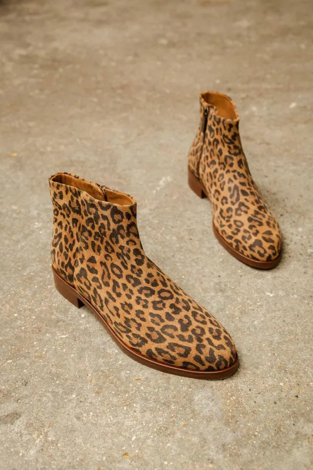 Bobbies Ankle Boots Hada Wild Leo 8211 Women