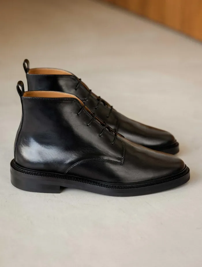 Bobbies Boots Hakel Tuxedo Black 8211 Men