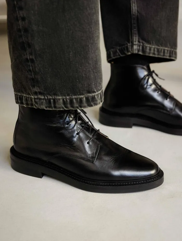 Bobbies Boots Hakel Tuxedo Black 8211 Men