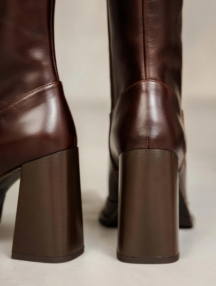 Bobbies Knee High Boots Callie Irish Coffee 8211 Women
