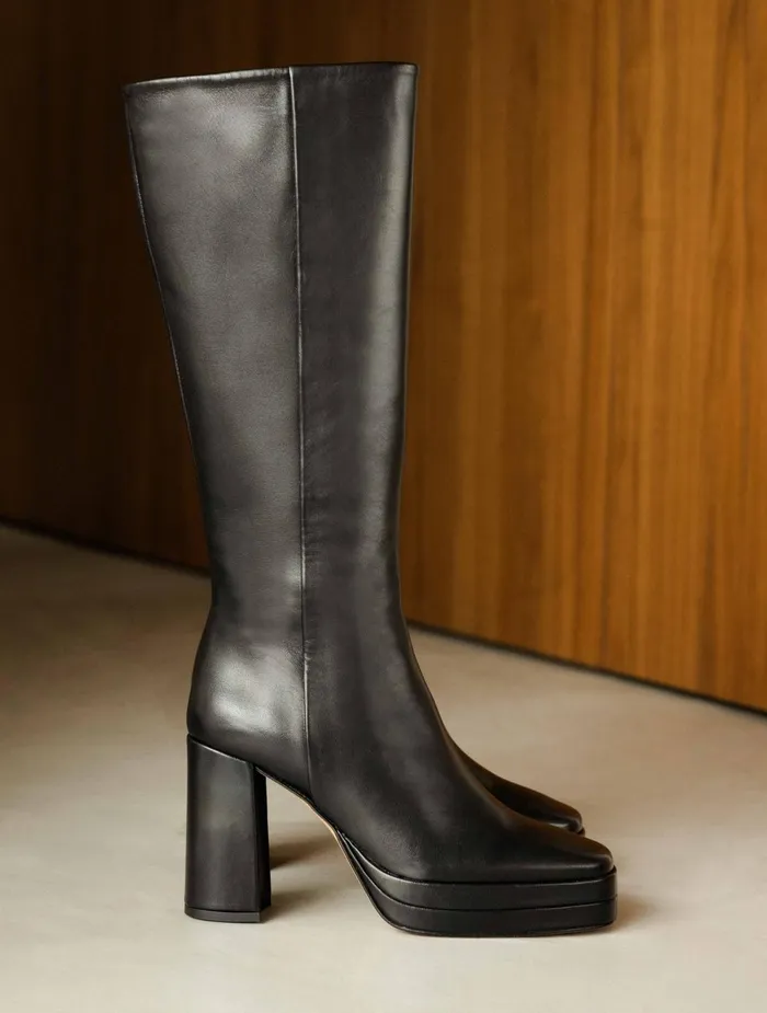Bobbies Knee High Boots Millie Passion Black 8211 Women
