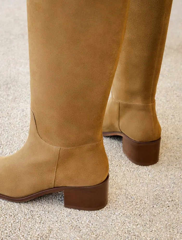 Bobbies Knee High Boots Zohra Nutmeg 8211 Women