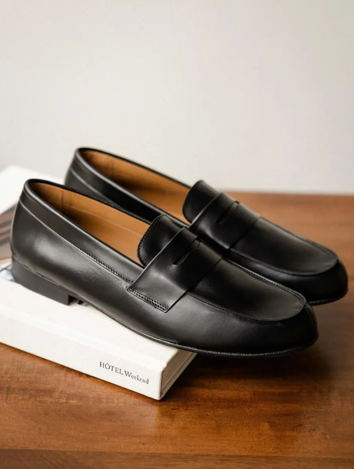 Bobbies Loafers Stanley Intense Black 8211 Men