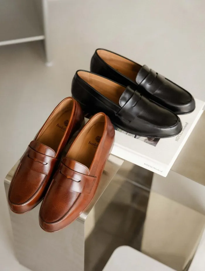Bobbies Loafers Stanley Intense Black 8211 Men