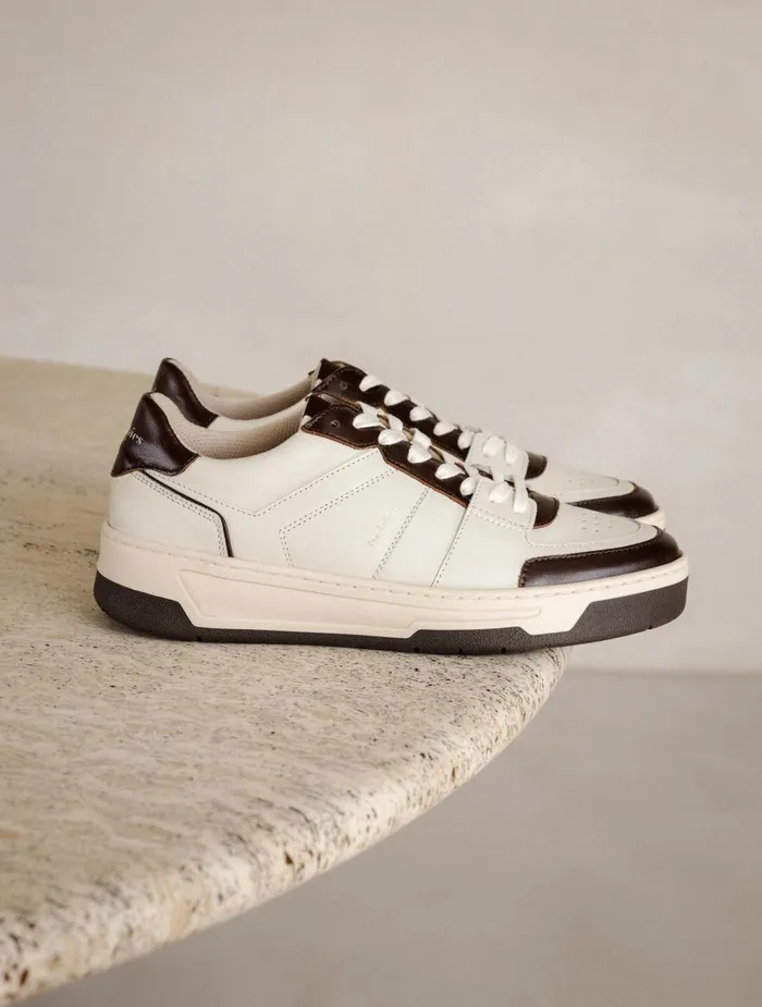 Bobbies Sneakers Miley Off White and Irish Coffee 8211 Women