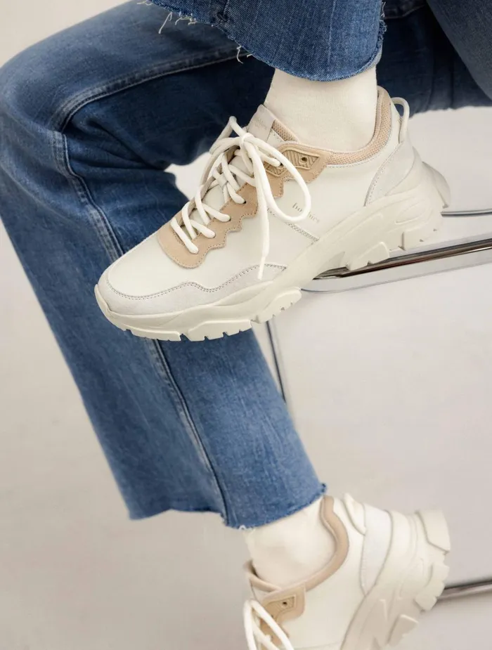 Bobbies Sneakers Rinjani Off White and Milos Beige 8211 Women