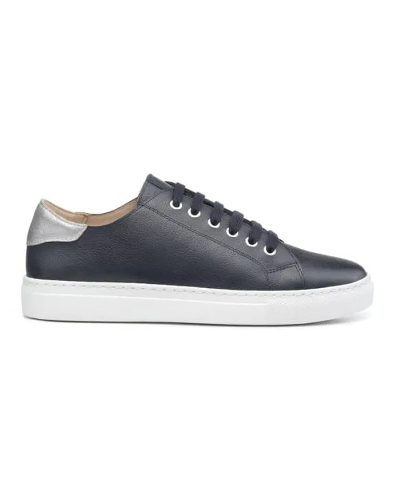 Bonnie Trainers Navy Women Hotter Flat Shoes