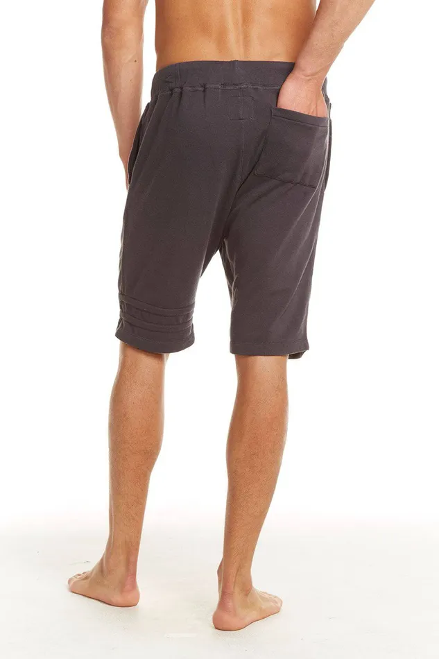 Bottoms Mens Chaser Brand COTTON FLEECE SHORTS W STRAPPINGS