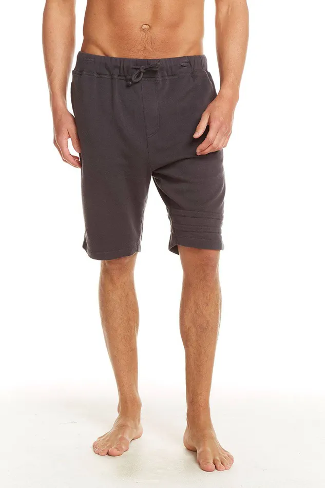 Bottoms Mens Chaser Brand COTTON FLEECE SHORTS W STRAPPINGS