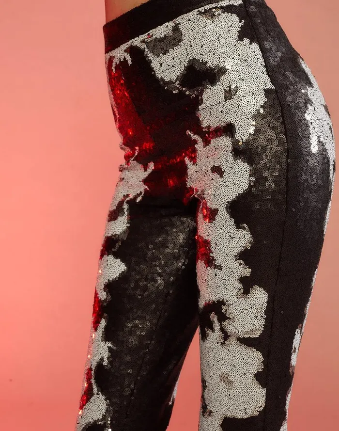 Bottoms Women Cynthia Rowley After Hours Sequin Trouser