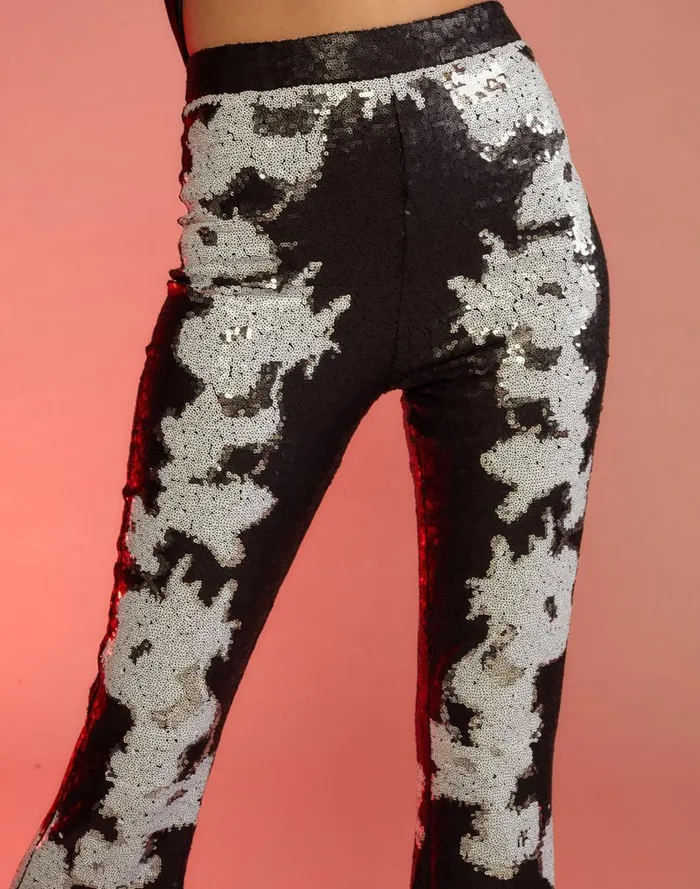 Bottoms Women Cynthia Rowley After Hours Sequin Trouser