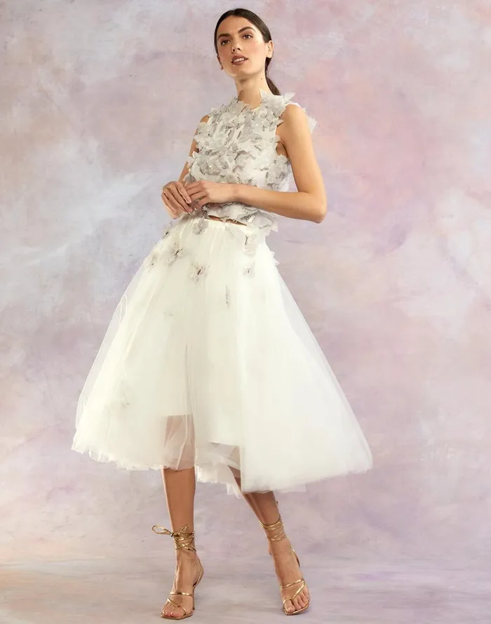 Bottoms Women Cynthia Rowley Butterfly Tulle Skirt
