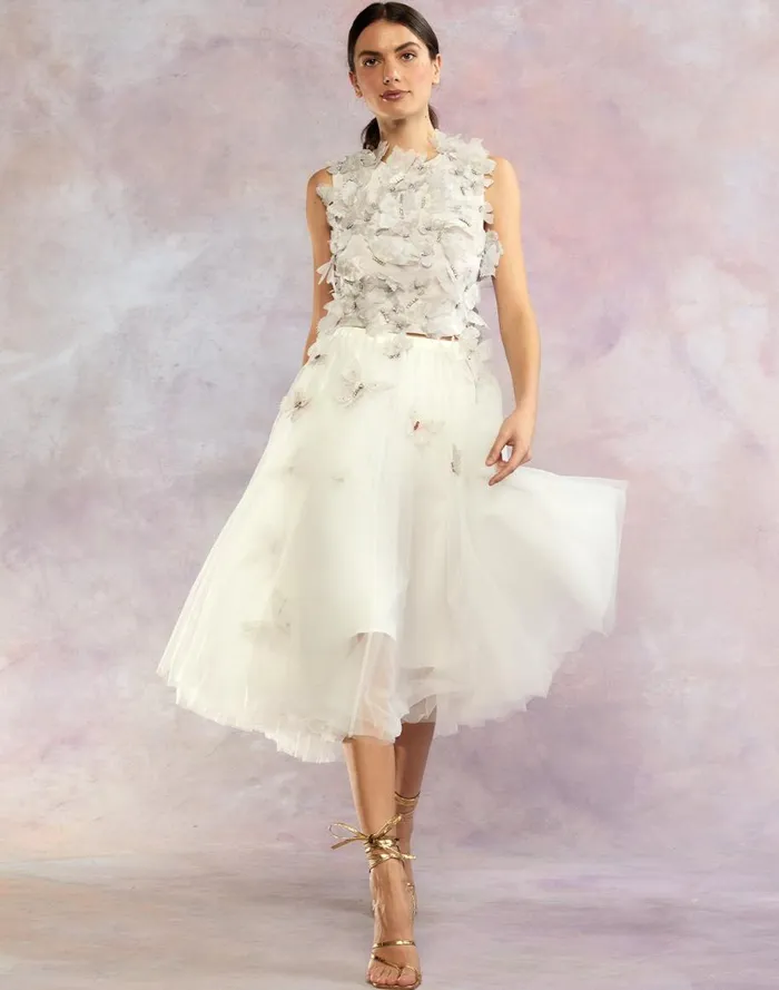 Bottoms Women Cynthia Rowley Butterfly Tulle Skirt