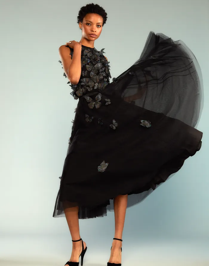 Bottoms Women Cynthia Rowley Butterfly Tulle Skirt