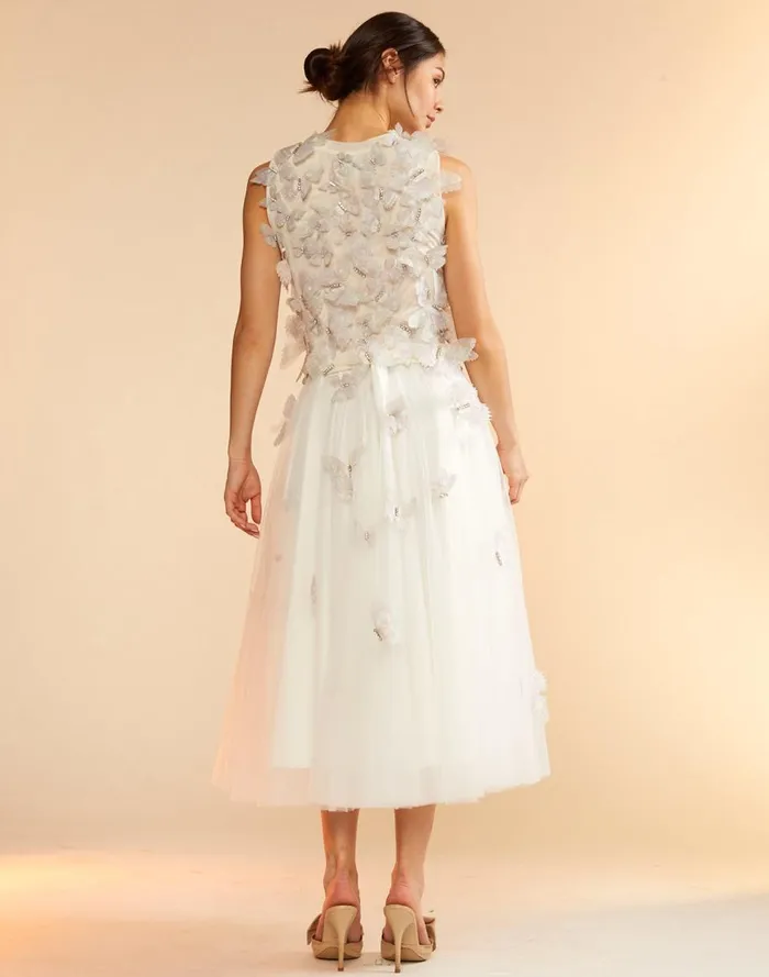 Bottoms Women Cynthia Rowley Butterfly Tulle Skirt