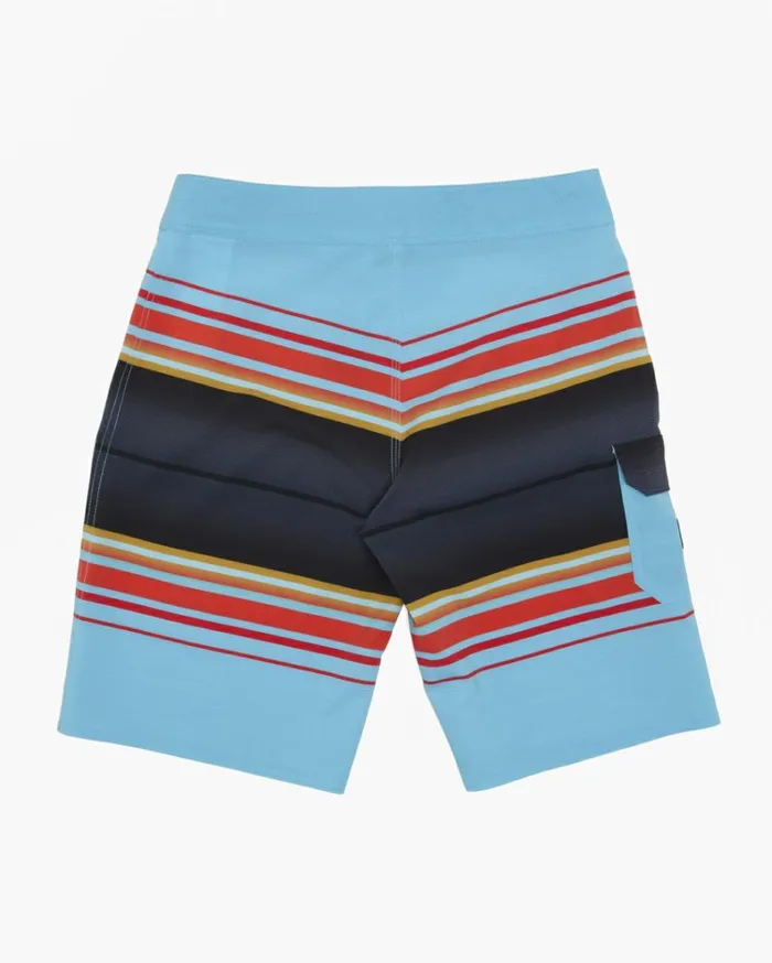Boy039s All Day Stripe Pro Performance 16034 Boardshorts Coastal MenKids Billabong Side Pockets