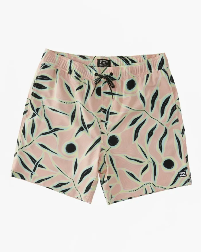 Boy039s Sundays Layback Boardshorts Melon MenKids Billabong Side Pockets