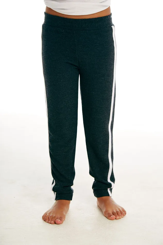 Boys Cozy Knit Track Pant Bottoms Chaser Brand