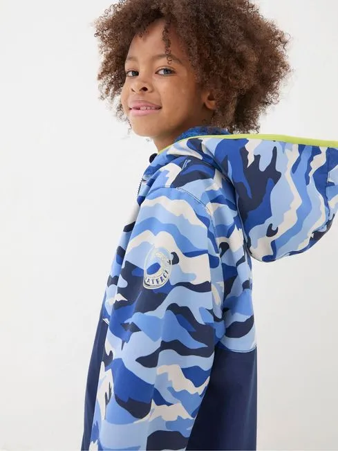 Boys Fatface Coats and Jackets Blue Waterproof Changing Robe