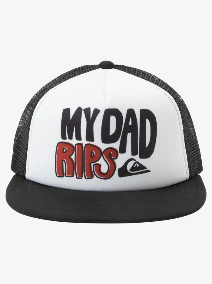 Boys Quiksilver Hats Boy039s 27 Town Hero Trucker Hat White Boys Quiksilver Hats Boy039s 27 Town Hero Trucker Hat White
