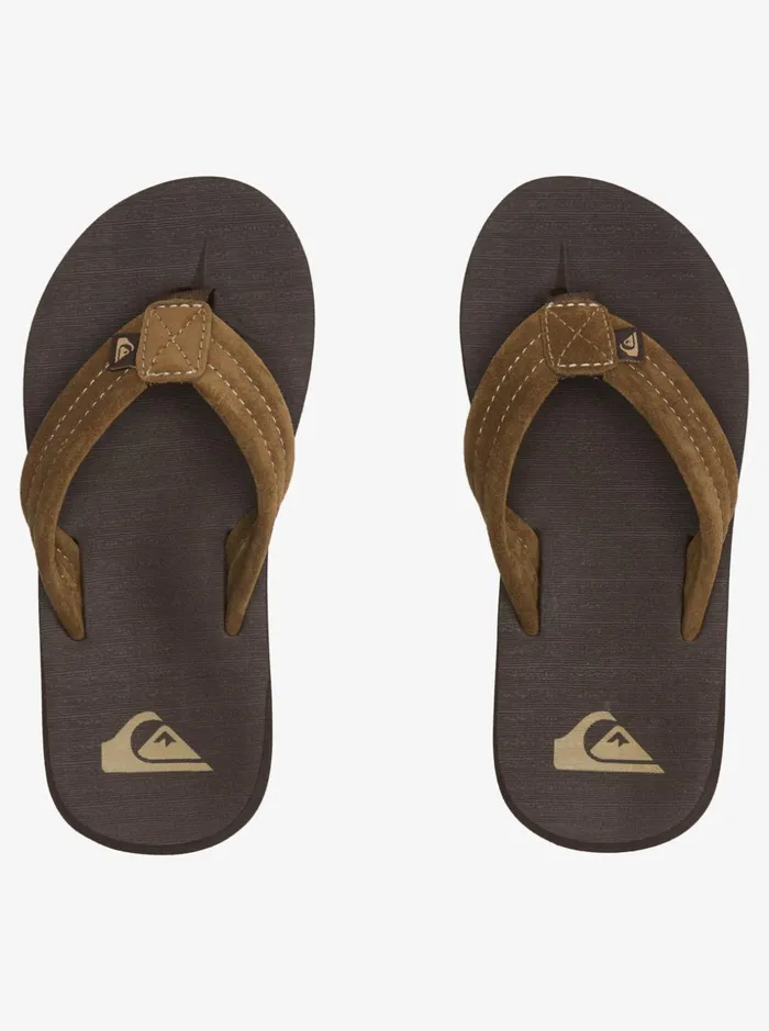 Boys Quiksilver Sandals Boy039s 816 Carver Suede Core Sandals Brown 1 Boys Quiksilver Sandals Boy039s 816 Carver Suede Core Sandals Brown 1