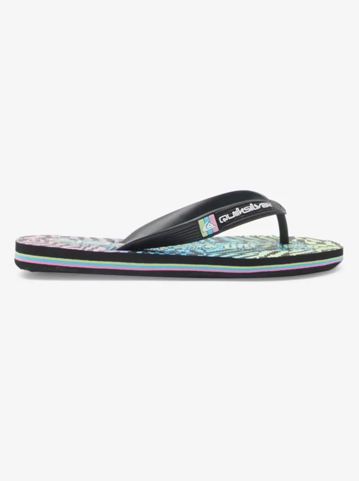 Boys Quiksilver Sandals Boy039s 816 Molokai FlipFlops Blackpinkblue Boys Quiksilver Sandals Boy039s 816 Molokai FlipFlops Blackpinkblue