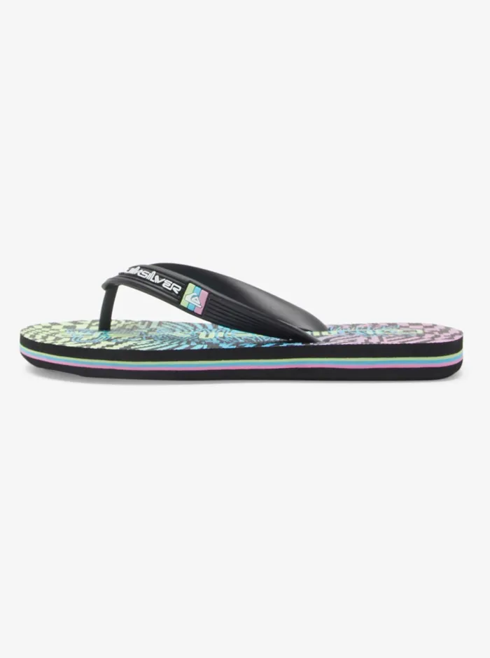 Boys Quiksilver Sandals Boy039s 816 Molokai FlipFlops Blackpinkblue Boys Quiksilver Sandals Boy039s 816 Molokai FlipFlops Blackpinkblue