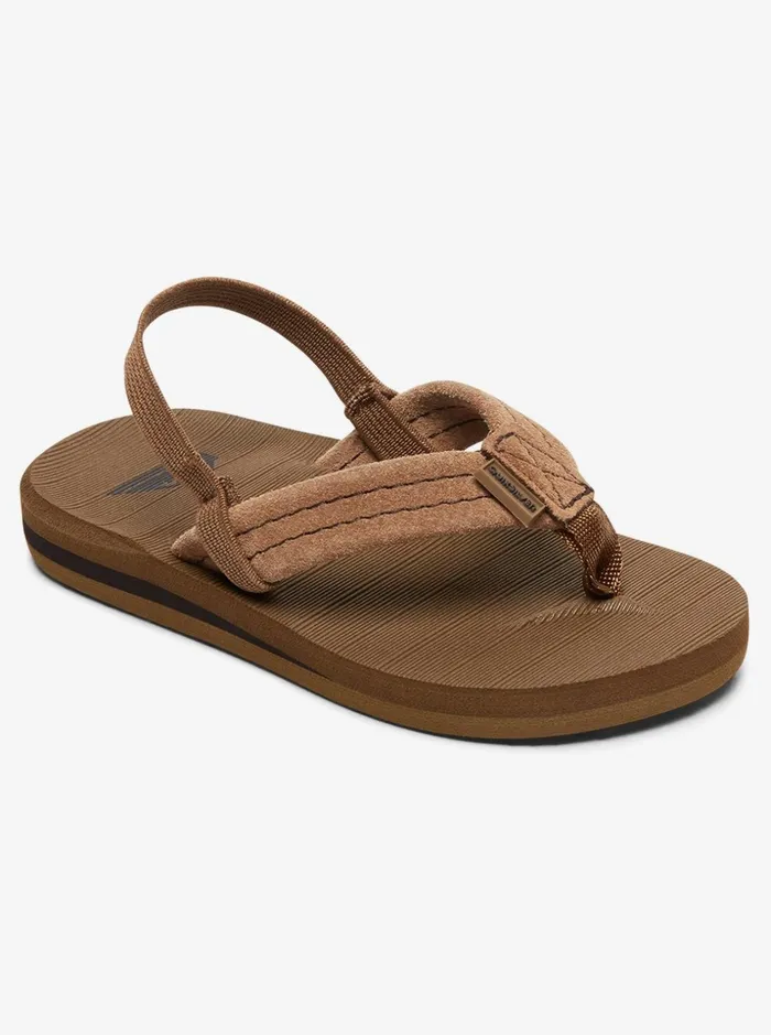 Boys Quiksilver Sandals Toddler039s Carver Suede Leather Sandals Tan 8211 Solid