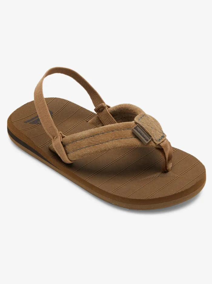 Boys Quiksilver Sandals Toddler039s Carver Suede Leather Sandals Tan 8211 Solid Boys Quiksilver Sandals Toddler039s Carver Suede Leather Sandals Tan 8211 Solid