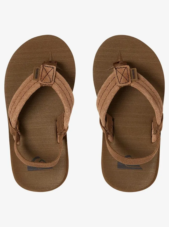 Boys Quiksilver Sandals Toddler039s Carver Suede Leather Sandals Tan 8211 Solid Boys Quiksilver Sandals Toddler039s Carver Suede Leather Sandals Tan 8211 Solid