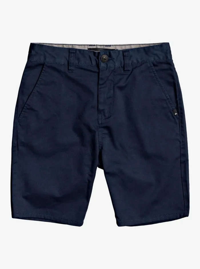 Boys Quiksilver Shorts Boy039s 816 New Everyday Union Stretch Chino Shorts Navy Blazer
