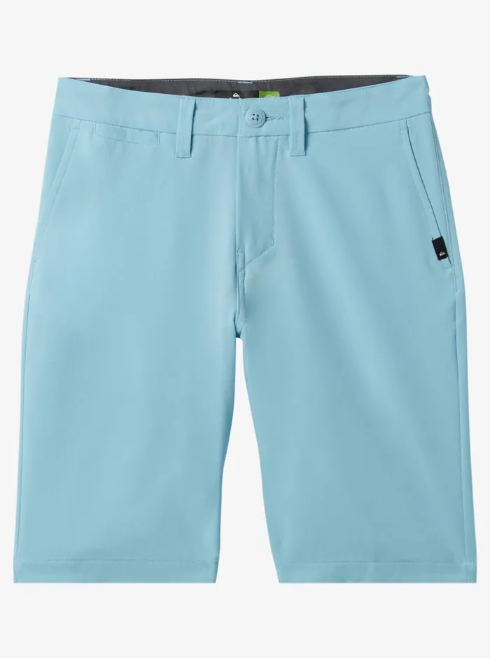 Boys Quiksilver Shorts Boy039s 816 Ocean Union 19034 Amphibian Boardshorts Sky Blue