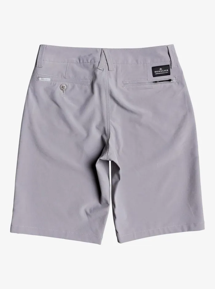 Boys Quiksilver Shorts Boy039s 816 Union Amphibian 19034 Hybrid Shorts Sleet Boys Quiksilver Shorts Boy039s 816 Union Amphibian 19034 Hybrid Shorts Sleet