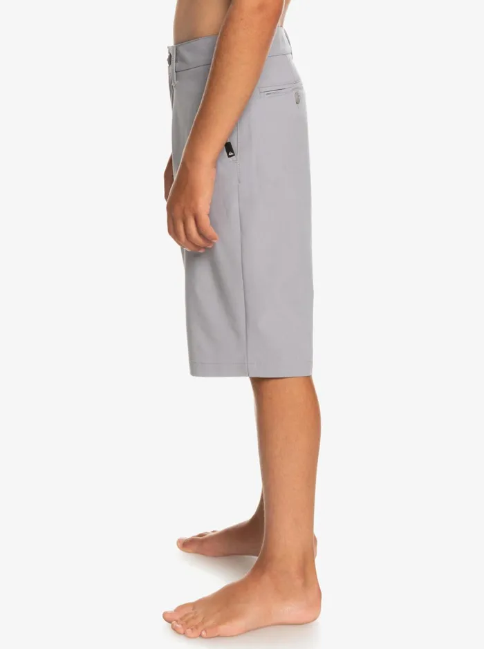 Boys Quiksilver Shorts Boy039s 816 Union Amphibian 19034 Hybrid Shorts Sleet Boys Quiksilver Shorts Boy039s 816 Union Amphibian 19034 Hybrid Shorts Sleet