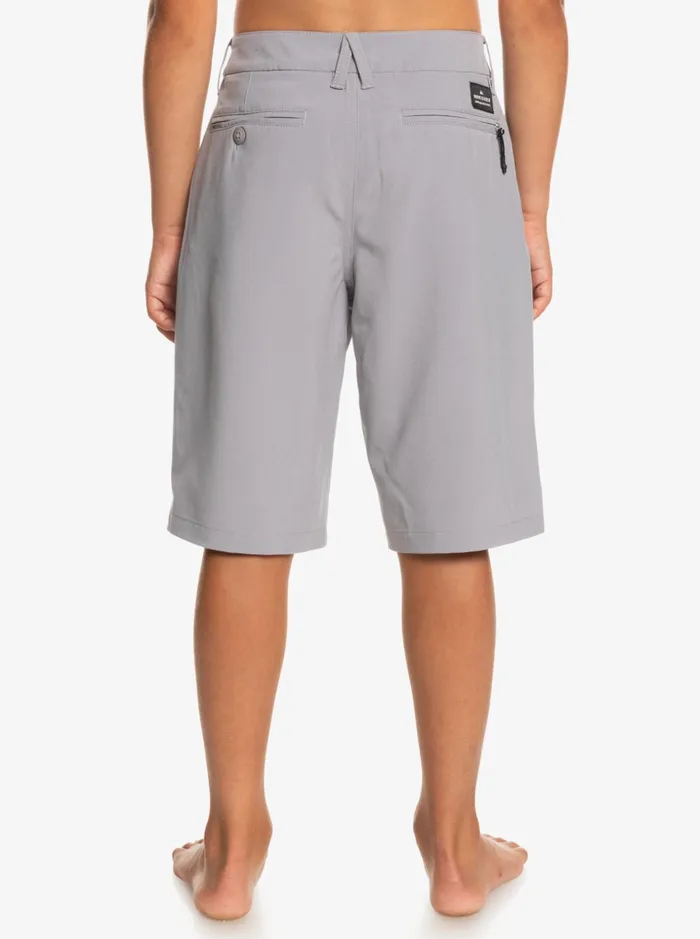 Boys Quiksilver Shorts Boy039s 816 Union Amphibian 19034 Hybrid Shorts Sleet Boys Quiksilver Shorts Boy039s 816 Union Amphibian 19034 Hybrid Shorts Sleet