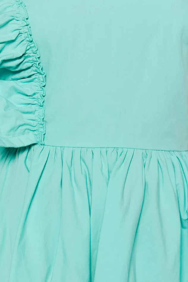 Brodie Mini Dress 8211 One Shoulder Frill Dress In Green Women Showpo Dresses
