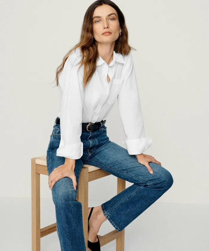 ButtonUps Women Jenni Kayne Boyfriend Shirt White