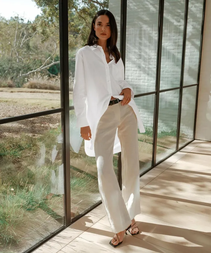 ButtonUps Women Jenni Kayne Poplin Shirt Dress White