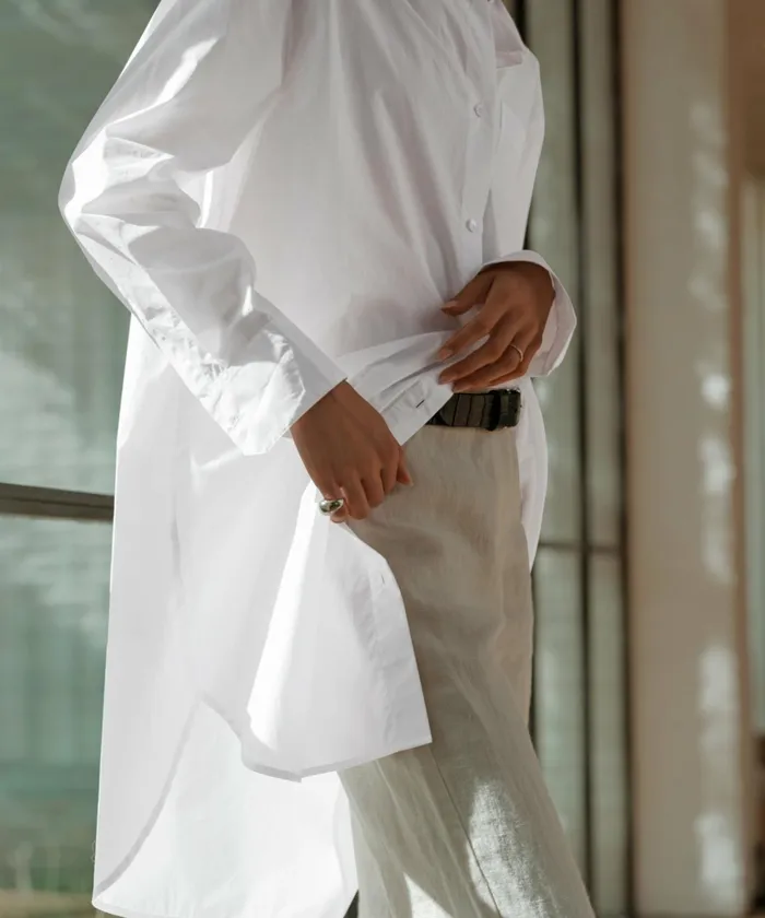 ButtonUps Women Jenni Kayne Poplin Shirt Dress White