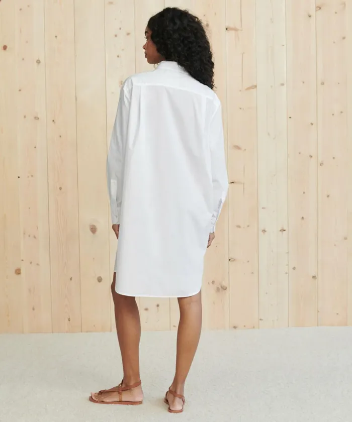 ButtonUps Women Jenni Kayne Poplin Shirt Dress White